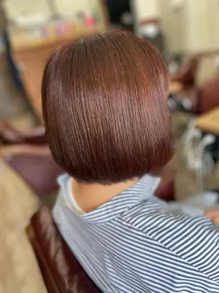 ショート カラー 💎白髪染めも対応 🙆👌山本明菜のヘアスタイル
