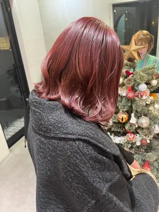 カラー ♥️ブリーチなしW/ カラー/優希/大宮のヘアスタイル