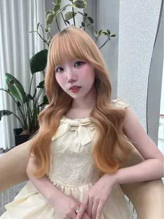 ロング ヘアアレンジ 天神￤カラー￤ まなみ🎀💞のヘアスタイル