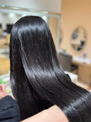 ロング カラー レイヤー/顔まわり/ 透明感カラー/れいなのヘアスタイル