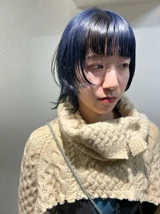 ミディアム カラー カラーリスト IKUHOのヘアスタイル