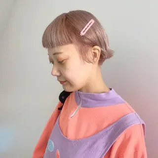 ショート カラー zestKalon 🔗IBUのヘアスタイル