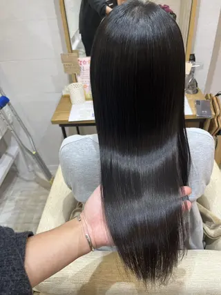 セミロング カラー Stellar 髪質改善ステラのヘアスタイル