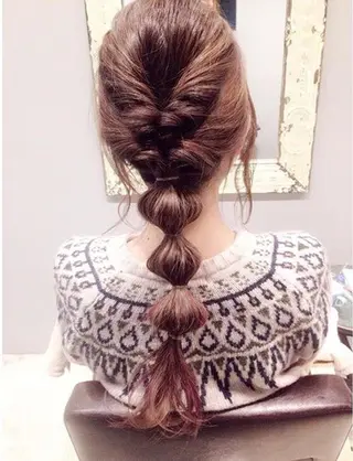 セミロング ロング カラー ヘアアレンジ YAWN《ヨウン》 Yucaのその他イメージ