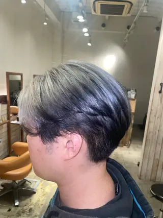 カラー メンズ EARTH菊名店👾 ひらのすぐるのヘアスタイル