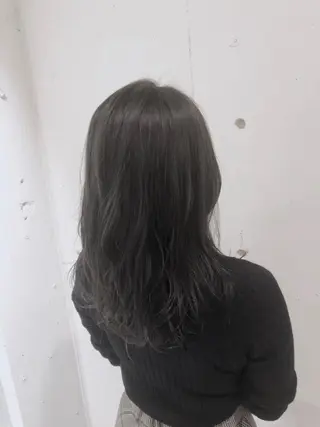 ミディアム カラー パーマ ヘアアレンジ 【ツヤ髪美容師】 ツダケイスケのヘアスタイル