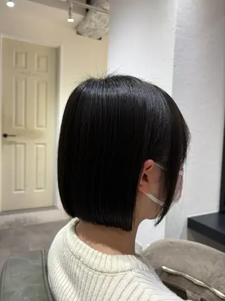ショート ✨似合わせボブ✨ 縮毛矯正のヘアスタイル