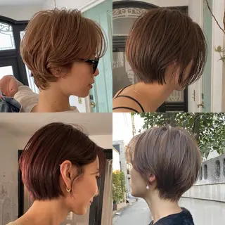 ショート ブリーチなし/透明感 /ショート/大世のヘアスタイル