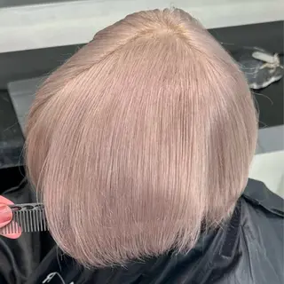 ミディアム 🩵ニュアンスカラー 🩵ブリーチ/RENのヘアスタイル