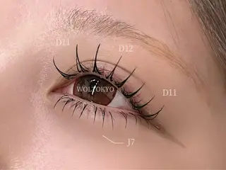 マツエク・マツパ 🪐WOLTOKYO 🪐yu-kiのマツエク・マツパデザイン