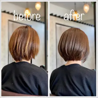 ミディアム カラー Hair Life LIB所属・宮城 将大のヘアスタイル