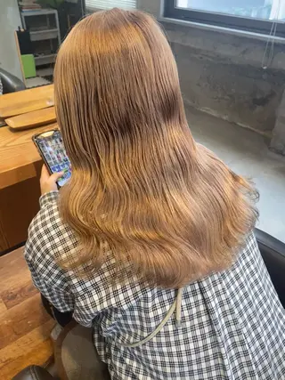 ミディアム 内野 友貴のヘアスタイル