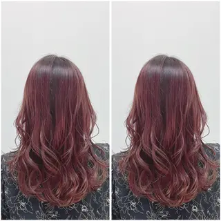 ロング 【北千住】🌈韓国風 レイヤー✨小顔カットのヘアスタイル