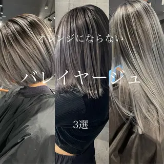 カラー 山田隆成/韓国カット バレ、ハイライト得意のヘアスタイル