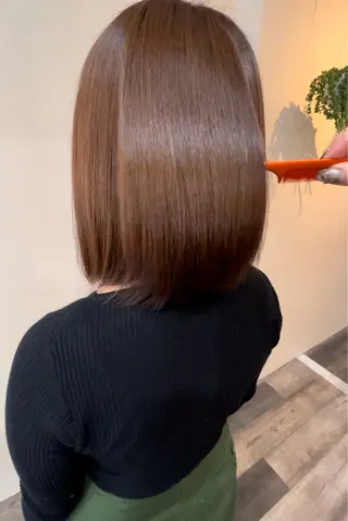 ミディアム 札幌大通/メンズ/ 縮毛矯正•髪質改善のヘアスタイル