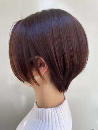ショート カラー 王子田 隼のヘアスタイル