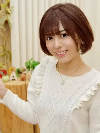 ミディアム 撮影モデル募集中☆ オグリヤスエのヘアスタイル
