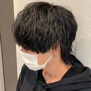 ショート パーマ メンズ SENTA✨メンズ パーマ✨fifth栄のヘアスタイル