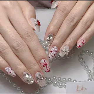 ネイル 💕鈴木ユリ パラジェル/オフ無料のネイルデザイン