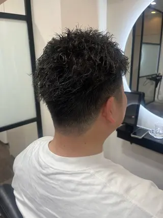 パーマ メンズ 樅木 恒毅のヘアスタイル