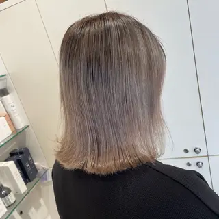 ミディアム カラー ❁⃘ ち だ り さ ❁⃘のヘアスタイル