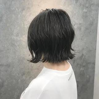 ショート 所渉/韓国レイヤー /ウルフカットのヘアスタイル