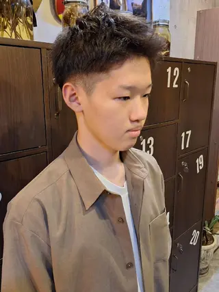 ショート メンズ 船引 竜将のヘアスタイル