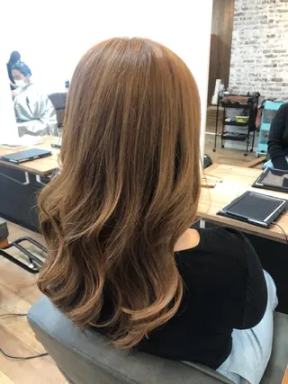 セミロング TELA HAIRのヘアスタイル