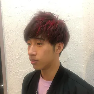 ショート メンズ ベイリコルド　アトリ 店長　宮城一真のヘアスタイル