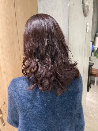 ミディアム パーマ 🎀レイヤー/パーマ カラー/ai🎀のヘアスタイル
