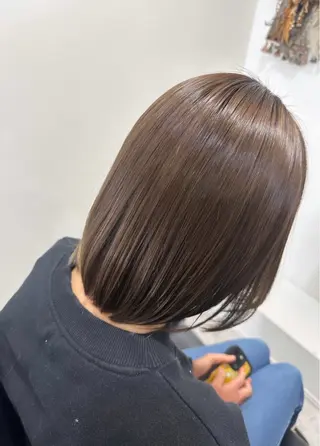 カラー 𝑴𝒐𝒓𝒊‎‪ /髪質改善/艶髪🖤のヘアスタイル