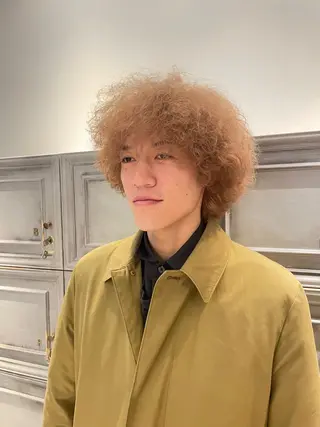 ミディアム メンズ フジヤ サイタのヘアスタイル