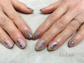 ミディアム ネイル Le Lienのマツエク・マツパデザイン