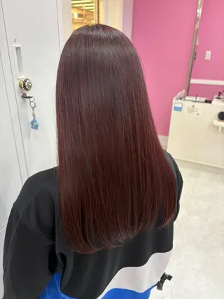 ロング カラー HAIR E.S所属・ブリーチ⏳艶カラー Natsukiのヘアスタイル