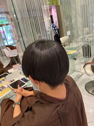 ショート パーマ メンズ 💇‍♀️✨サラツヤ 特化✨　天野翔のヘアスタイル