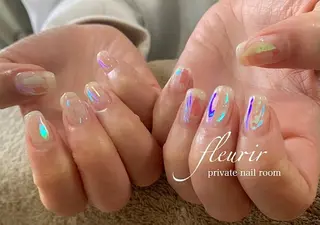 ネイル フルリール 【プライベートサロンのネイルデザイン