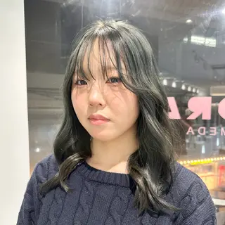 ロング カラー なりた るいのヘアスタイル