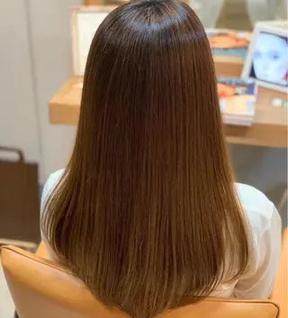 セミロング 🦋韓国系指名No1 店長/圓山 祐也🦋のヘアスタイル