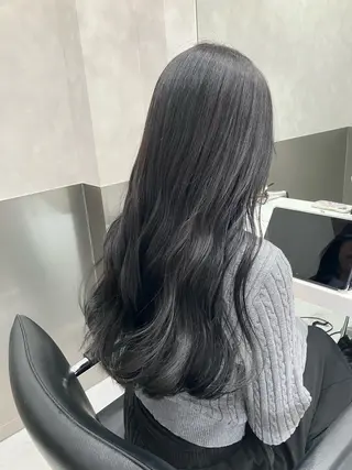 ロング カラー 💖ブリーチなし透明 感💖ASAHIのヘアスタイル