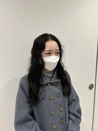 ロング パーマ ダブルカラー 🩷Rio🩷のヘアスタイル