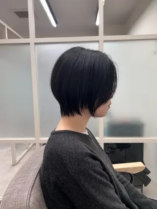 ショート 🍀似合わせカット /艶々カラー🫧八木のヘアスタイル