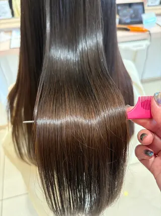 ロング 🪽羽エク/Ash 店長/折目奈央🪽のヘアスタイル