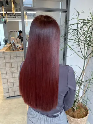 ロング カラー 透明感カラー✨艶髪 制作🌱山根あゆみのヘアスタイル