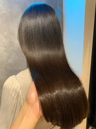 ロング カラー a. kentoのヘアスタイル