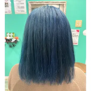 ミディアム カラー メンズ 三原 友美のヘアスタイル