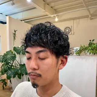 パーマ メンズ 美髪矯正/髪質改善 レガロ堺市伏尾/松田のヘアスタイル