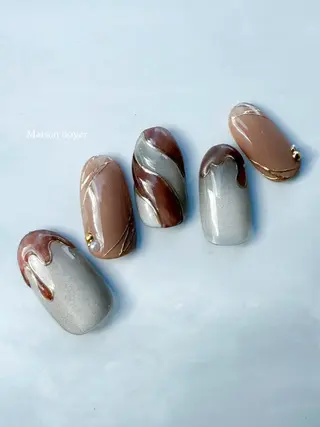 ネイル Maison noyerのネイルデザイン