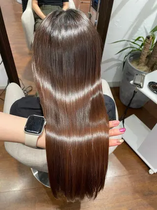 ロング 𩵋住 佳帆のヘアスタイル