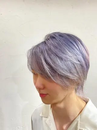 ショート カラー メンズ soin by poshのヘアスタイル