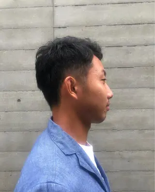 メンズ ✨色持ちの良い艶 カラー✨蟹江真世のヘアスタイル